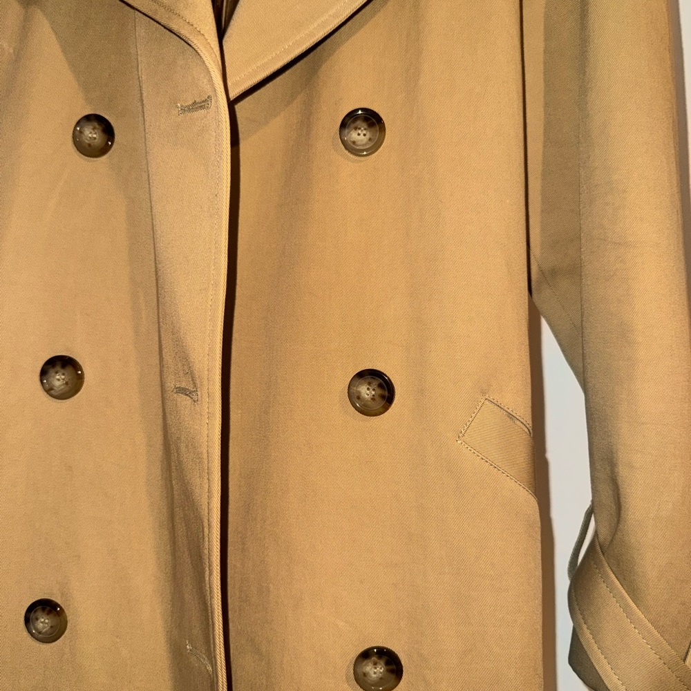 Sezane trench coat, camel color size 8 - Picture 6 of 8